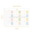 Custom Extra Large One-Page Wall Calendar